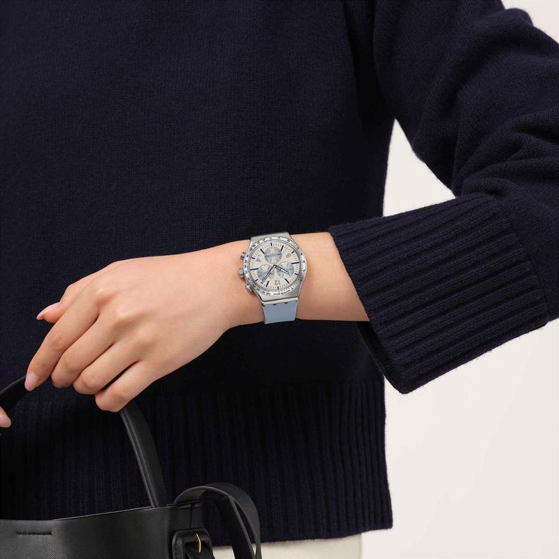 Swatch Blueshift Glow Watch YVS536