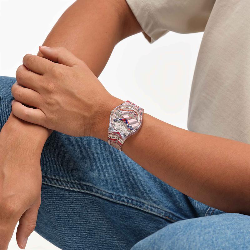Swatch Bund-astic Watch - SUOZ371