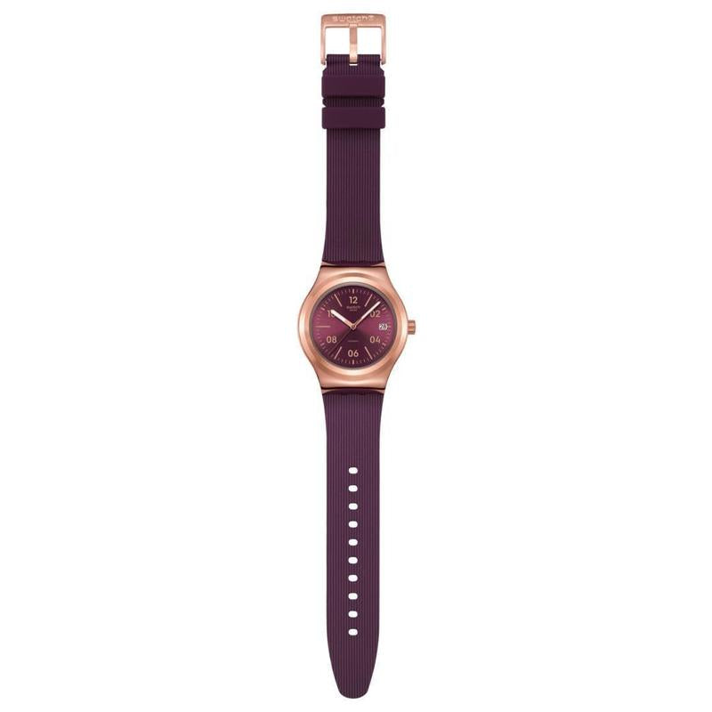 Swatch Burgundy Story Watch YIG401