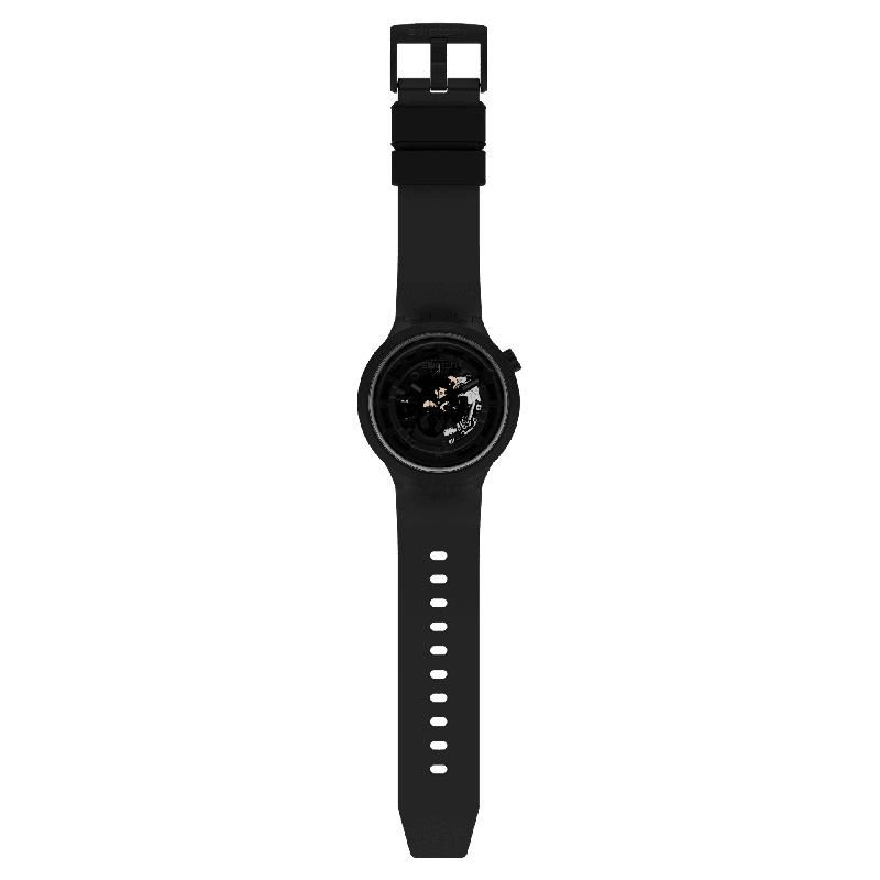 Swatch C-BLACK Watch SB03B100