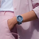 Swatch C-BLUE Watch SB03N100