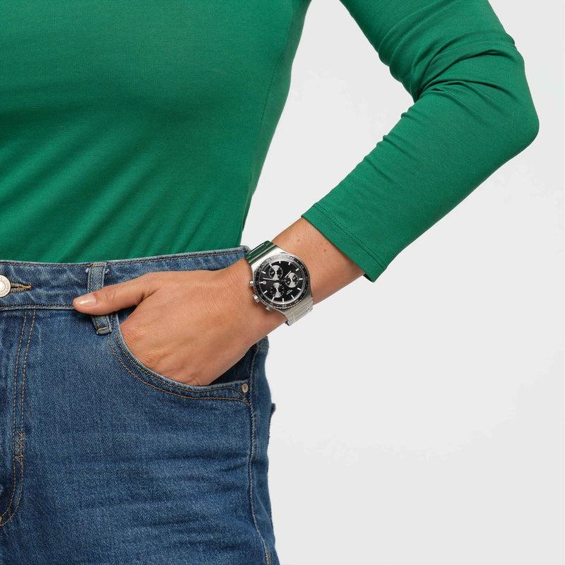 Swatch CARBONIUM DREAM Watch YVS495G