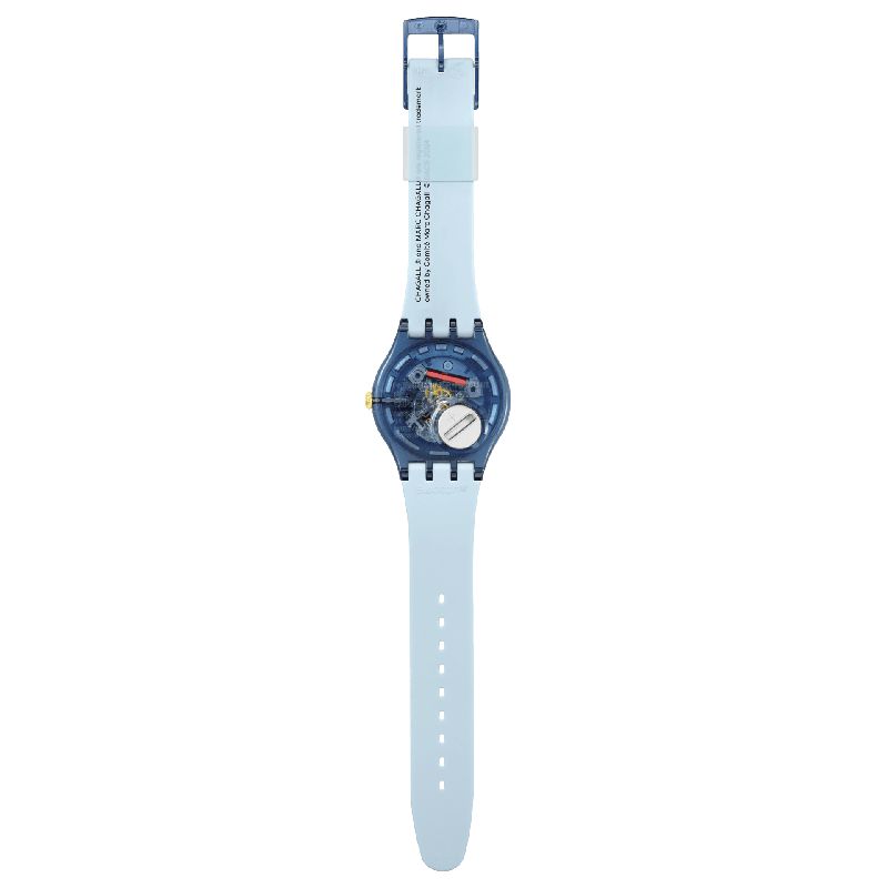 Swatch CHAGALL'S BLUE CIRCUS Watch SUOZ365