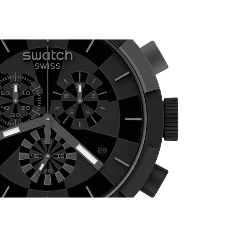 Swatch CHECKPOINT BLACK Watch SB02B400