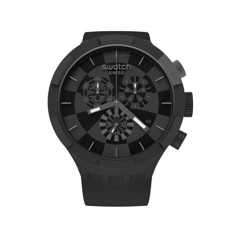 Swatch CHECKPOINT BLACK Watch SB02B400