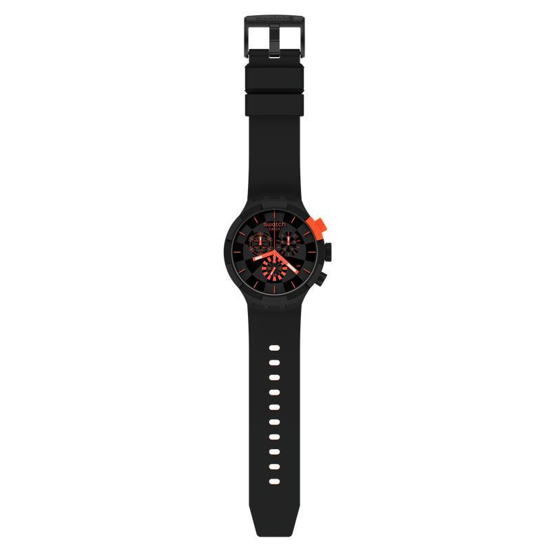 Swatch CHECKPOINT RED Watch SB02B402