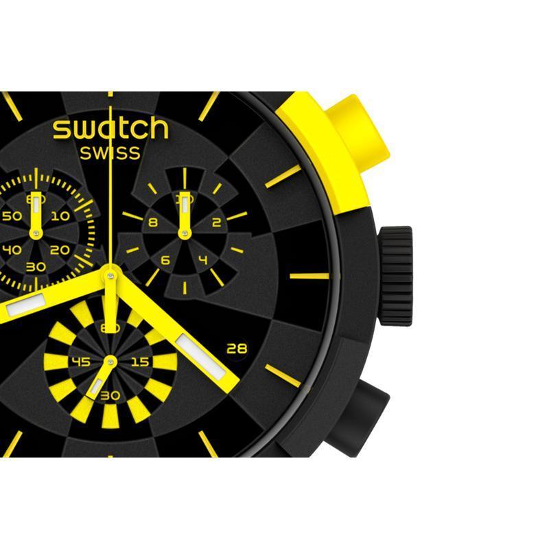 Swatch CHECKPOINT YELLOW Watch SB02B403