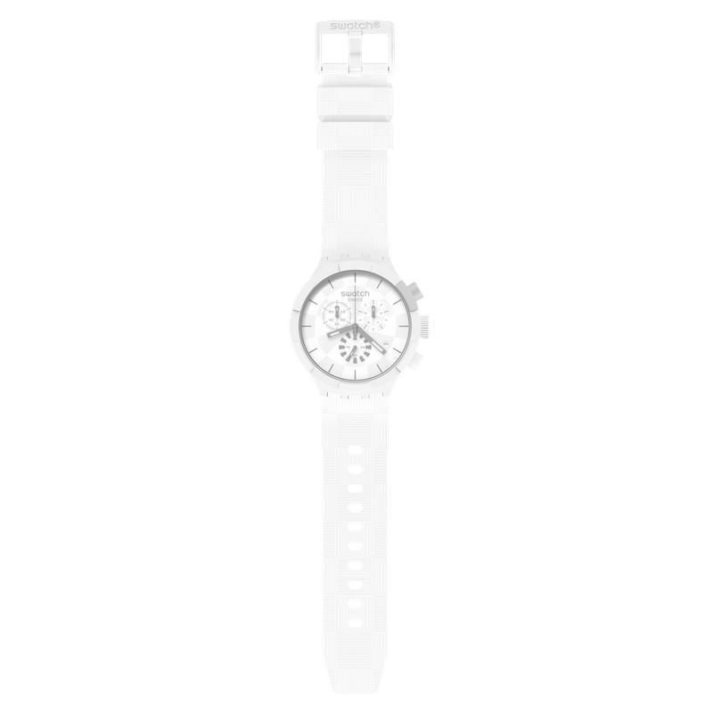 Swatch CHEQUERED WHITE Watch SB02W400