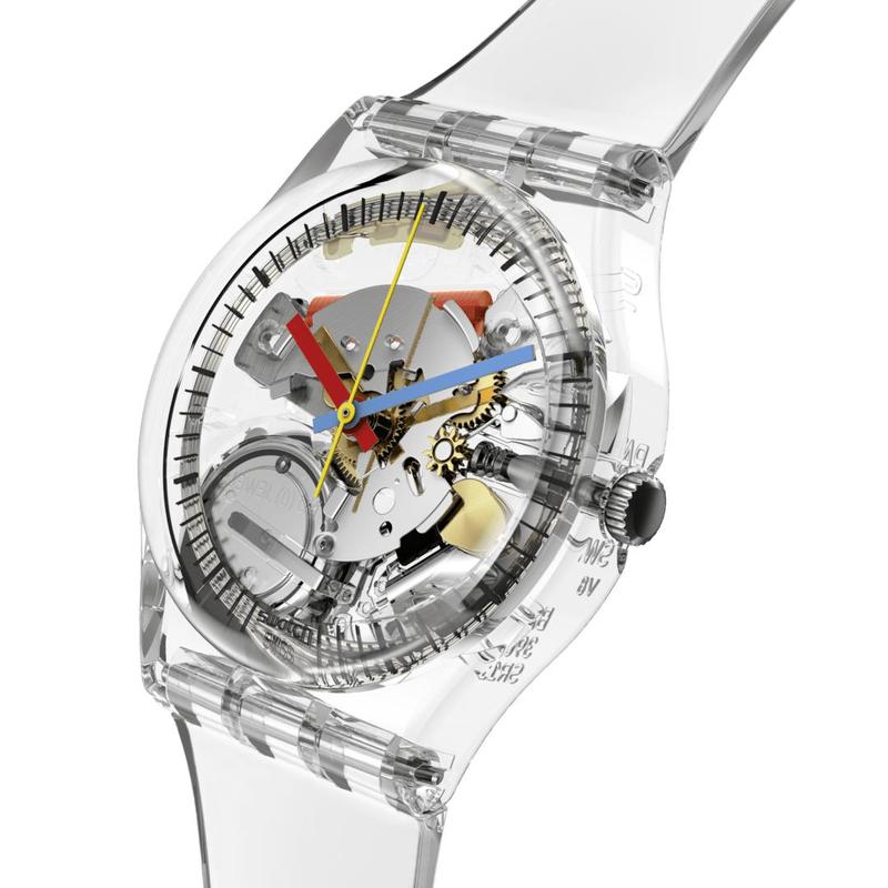 Swatch Clearly Gent Pay! Watch - SO28K109-6000