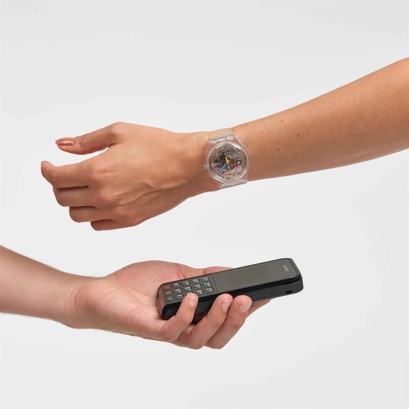 Swatch Clearly New Gent Pay! Watch - SO29K115-6000