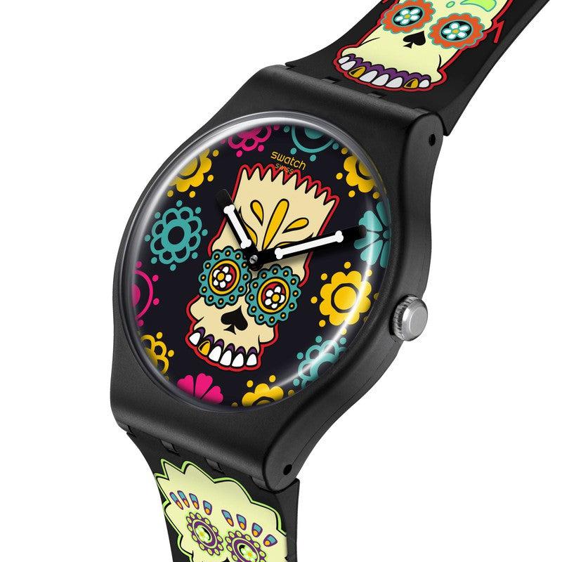 Swatch D'OH OF THE DEAD Watch SO29Z135