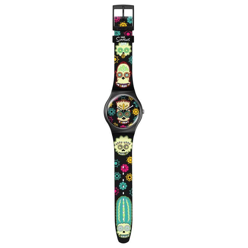 Swatch D'OH OF THE DEAD Watch SO29Z135