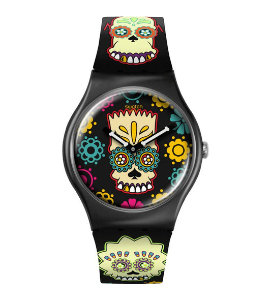 Swatch D'OH OF THE DEAD Watch SO29Z135