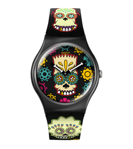 Swatch D'OH OF THE DEAD Watch SO29Z135