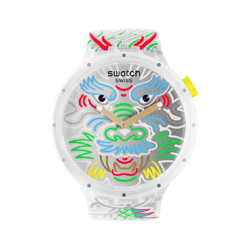 Swatch DRAGON IN CLOUD Watch SB05Z102