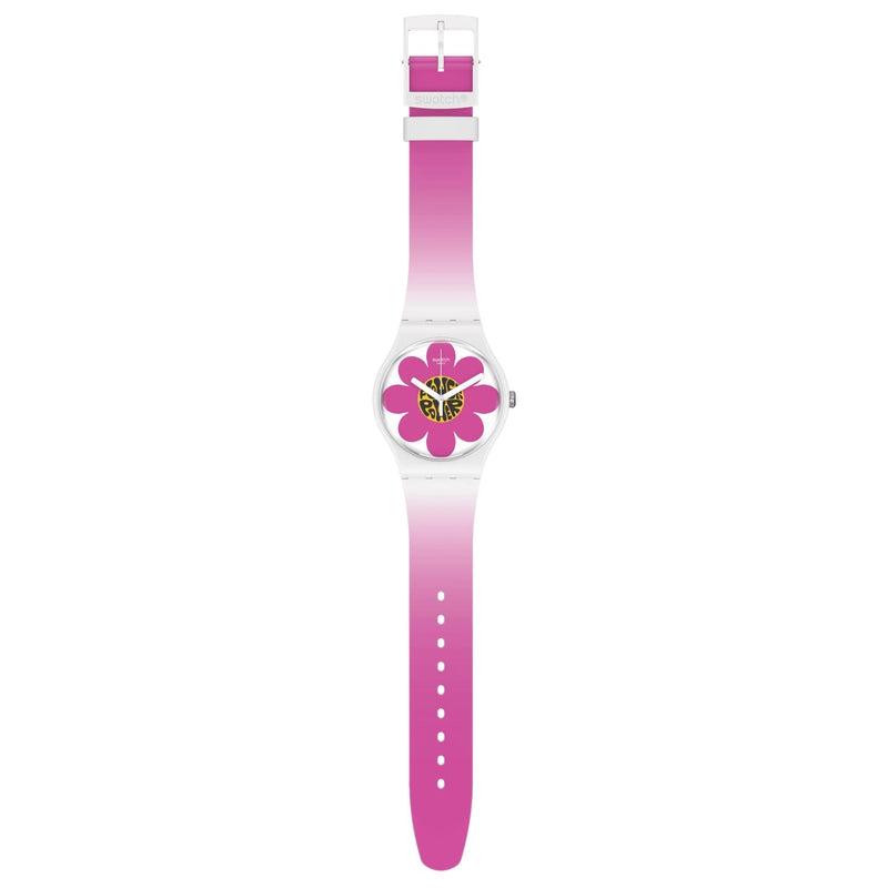 Swatch FLOWER HOUR Watch SO32M104