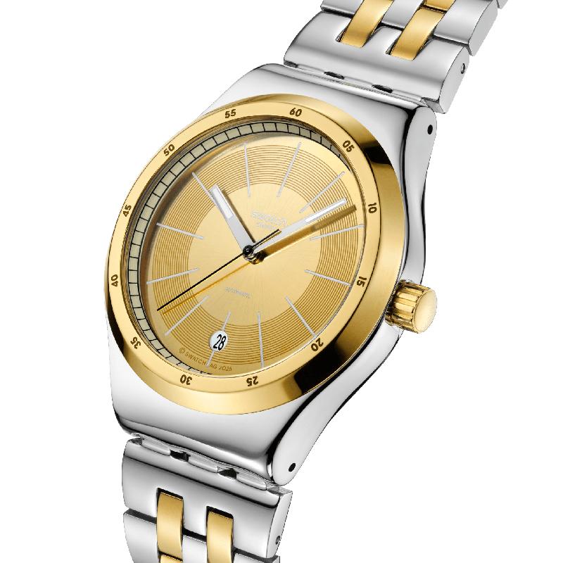 Swatch GOLDCLOAK MECHANISM Watch YIS437G