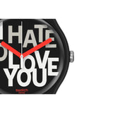 Swatch HATE 2 LOVE Watch SUOB185
