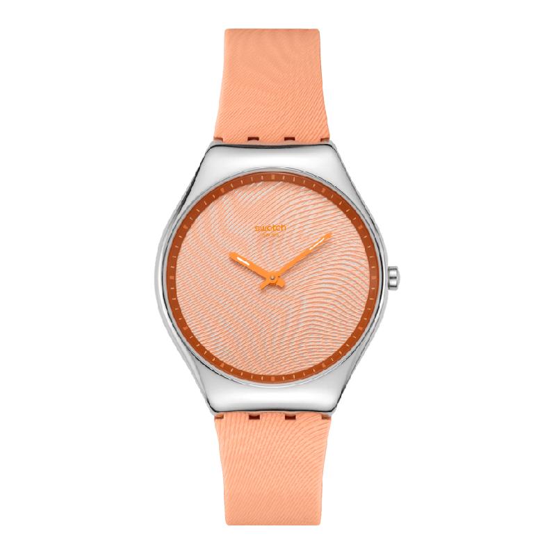 Swatch Iridescently Peach Watch - SYXS166