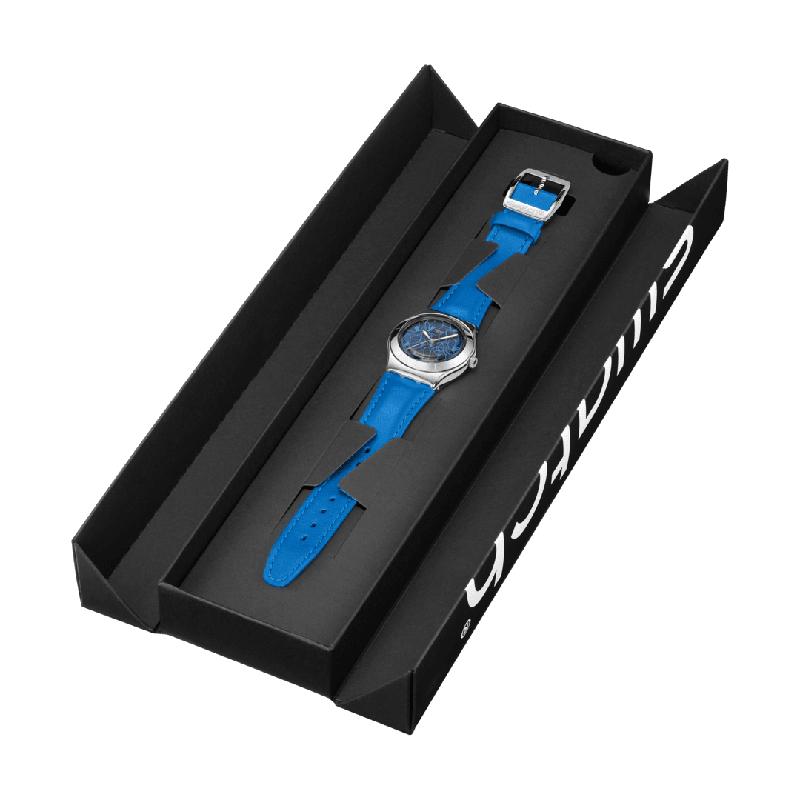 Swatch Irony BLUE PETAL PROMISE Watch YLS235