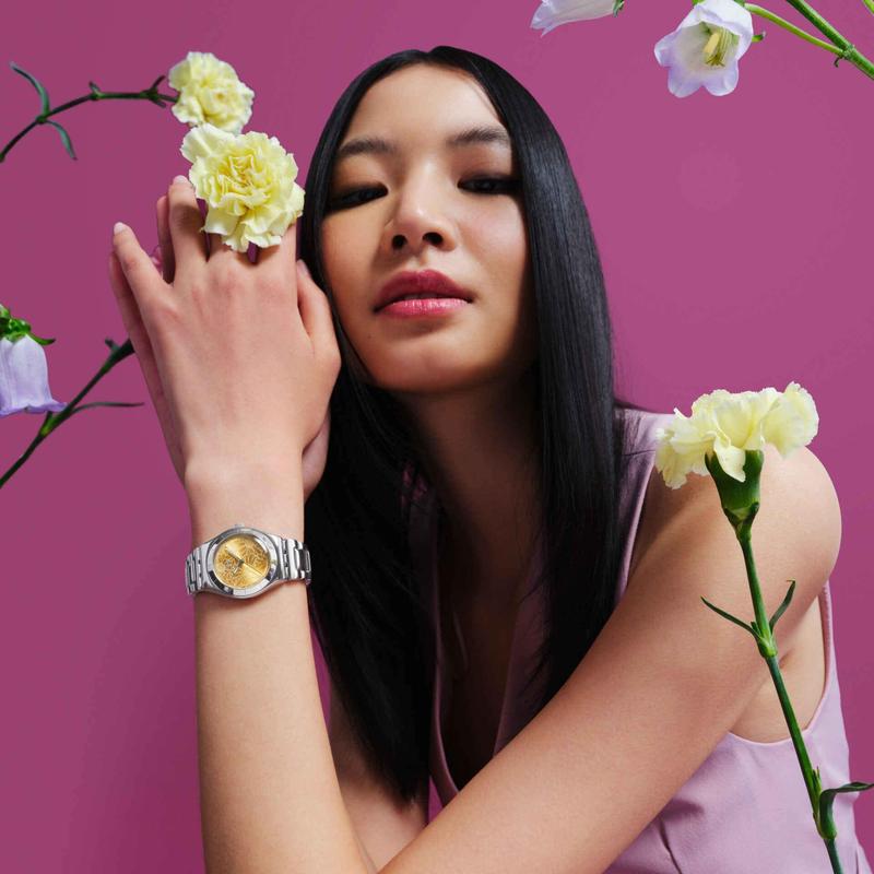 Swatch Irony PETAL SWIRL Watch YLS236G