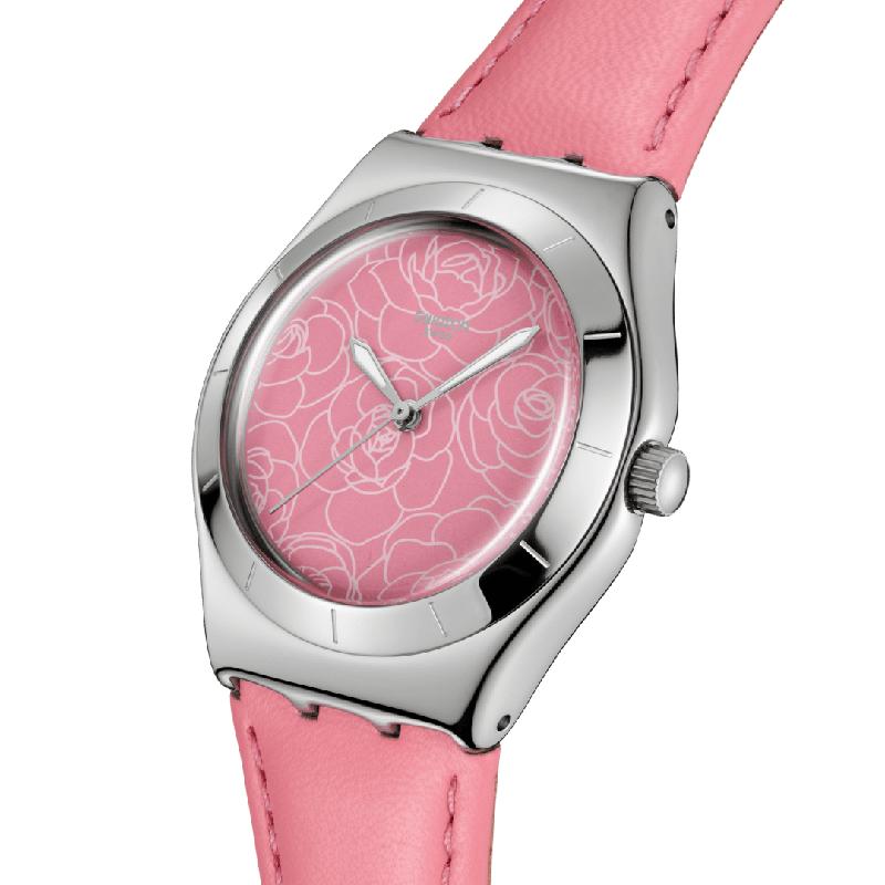 Swatch Irony PINK PETAL PROMISE Watch YLS234