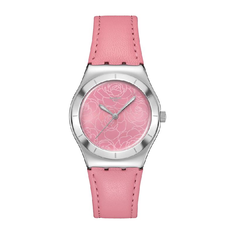 Swatch Irony PINK PETAL PROMISE Watch YLS234