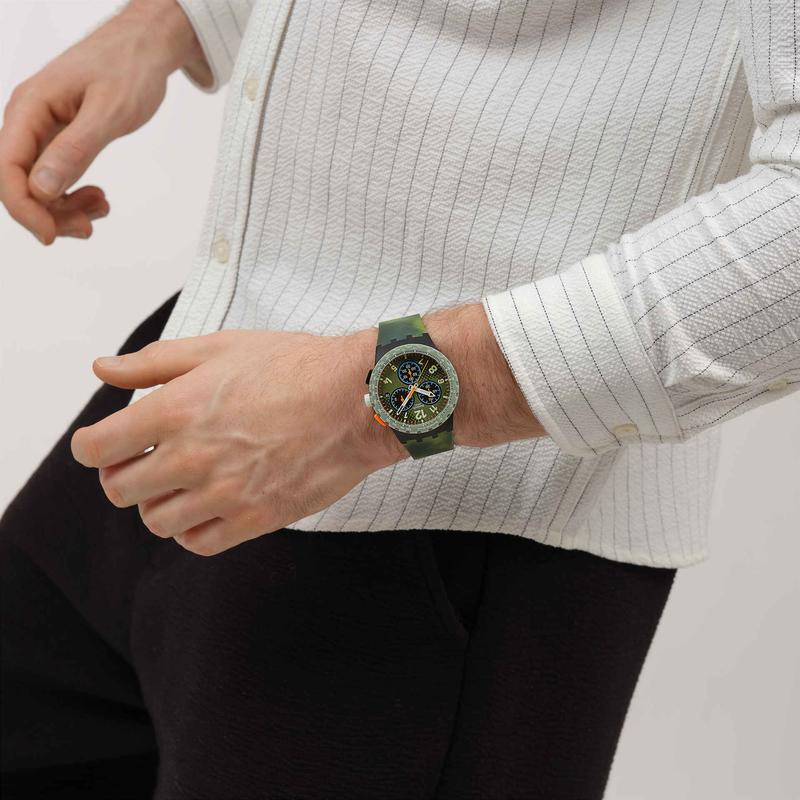 Swatch MIDDAY CAMO Watch SUSB423