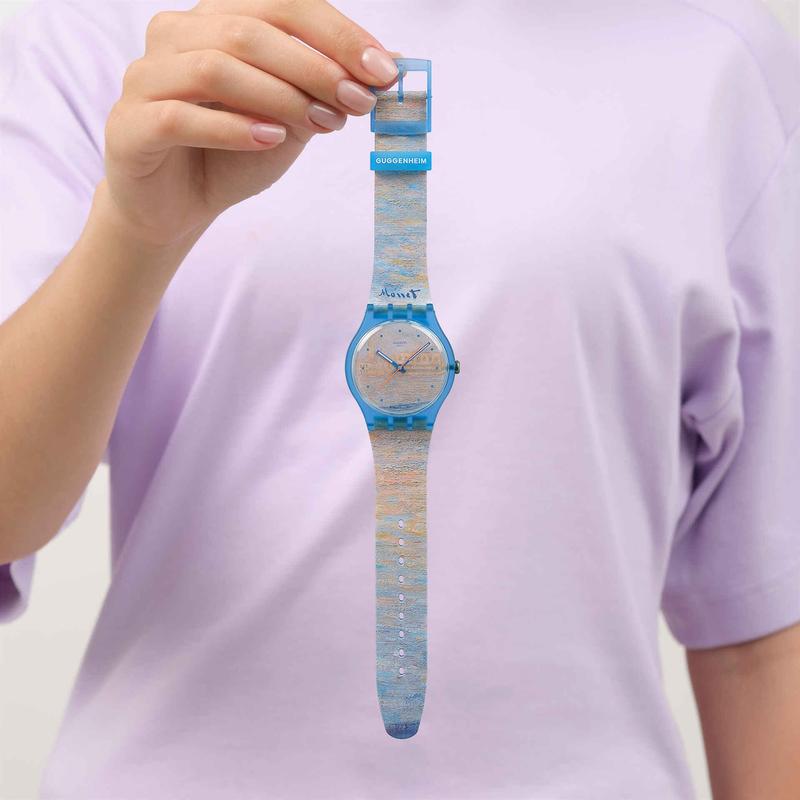 Swatch MONET'S PALAZZO DUCALE Watch - SO29Z150
