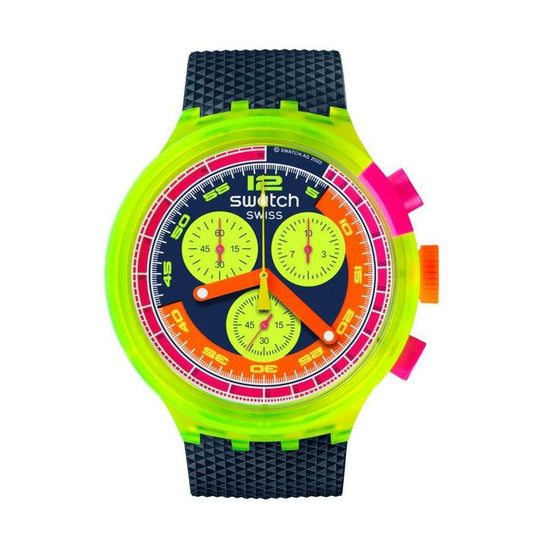 Swatch NEON TO THE MAX Watch SB06J100