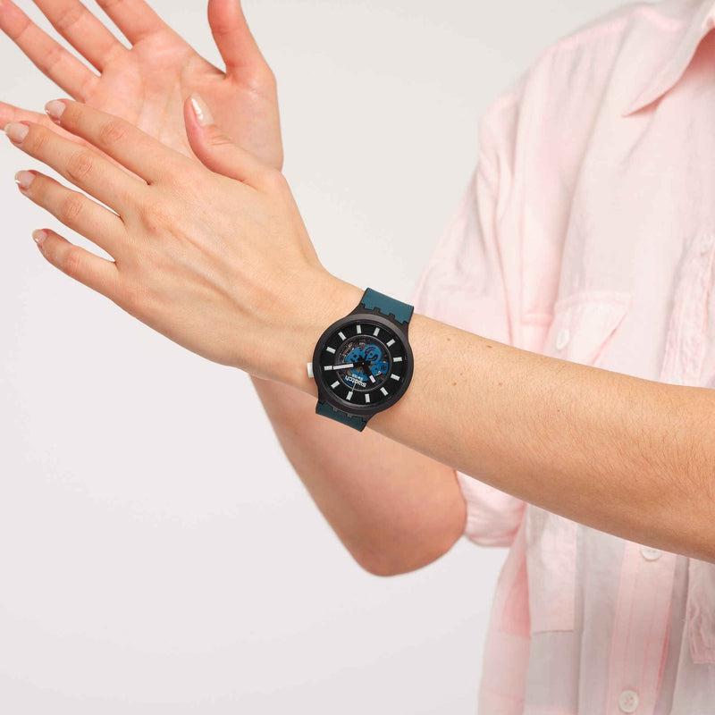 Swatch NIGHT TRIP Watch SB03B107