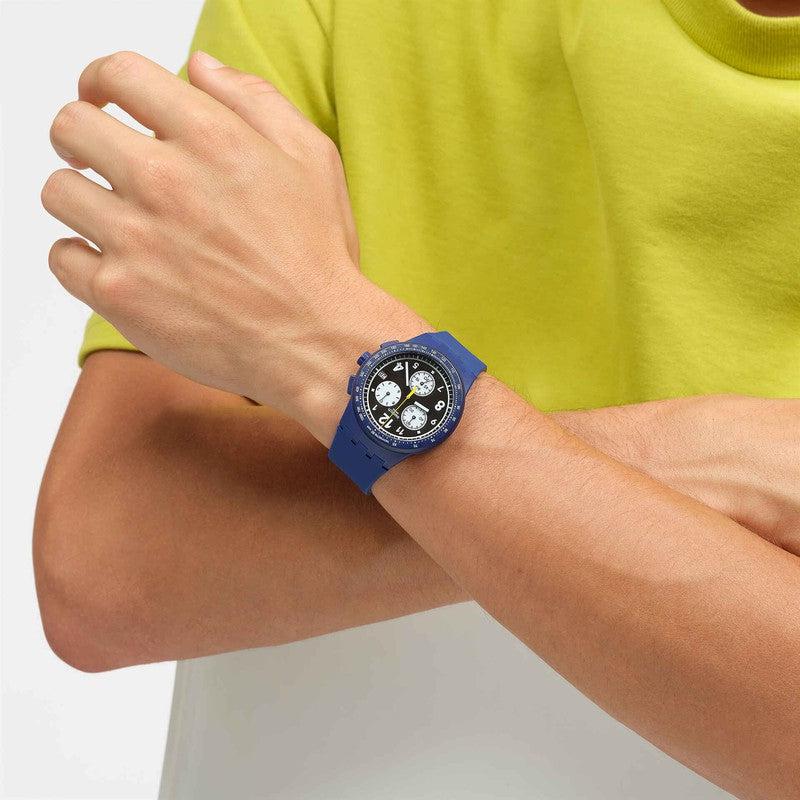Swatch NOTHING BASIC ABOUT BLUE Watch SUSN418