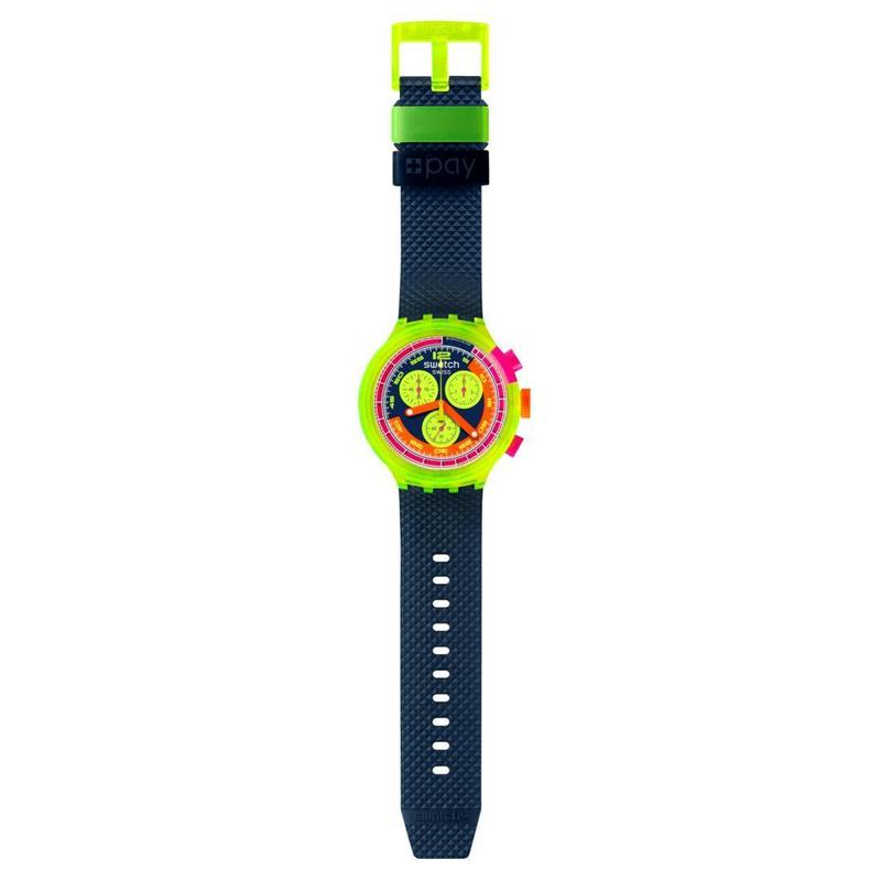 Swatch Neon To The Max Pay! Watch - SB06J101-6000