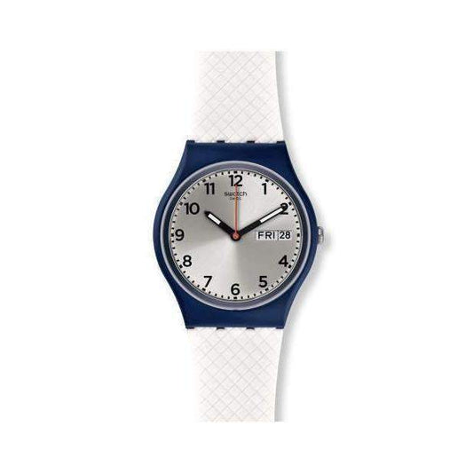 Swatch Originals White Delight Watch