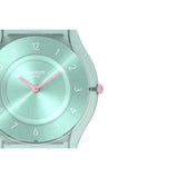 Swatch PASTELICIOUS TEAL Watch SS08L100