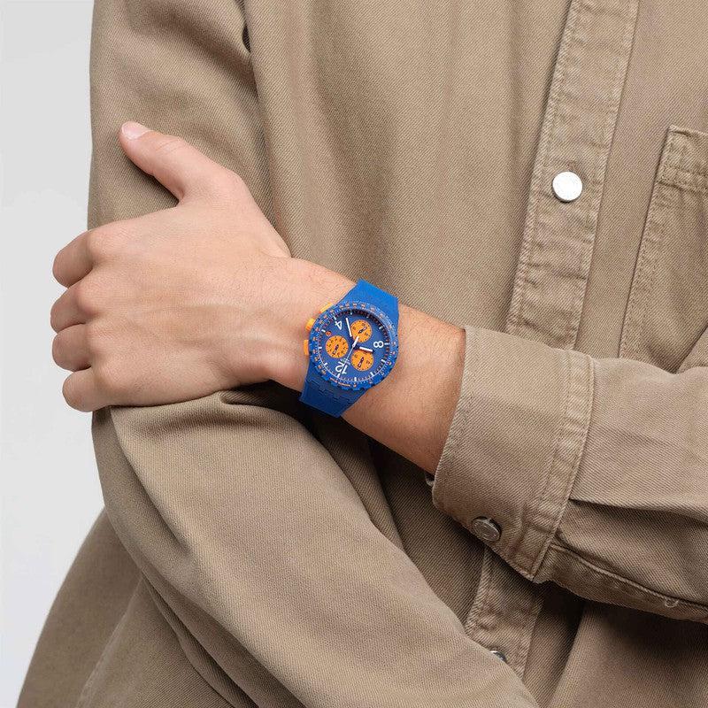Swatch PRIMARILY BLUE Watch SUSN419