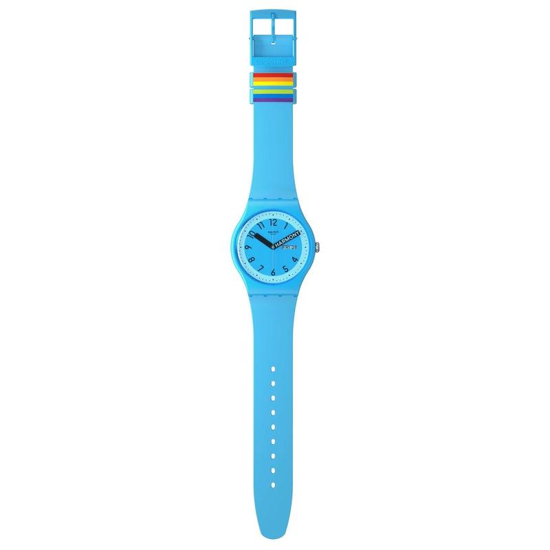 Swatch PROUDLY BLUE Watch SO29S702