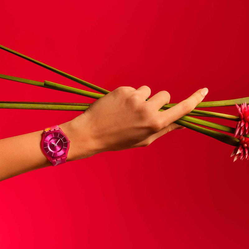 Swatch Paradise Petals Watch - SS08P113