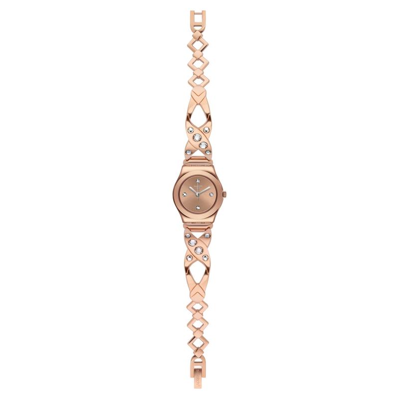 Swatch ROSE HUG Watch YSG165G