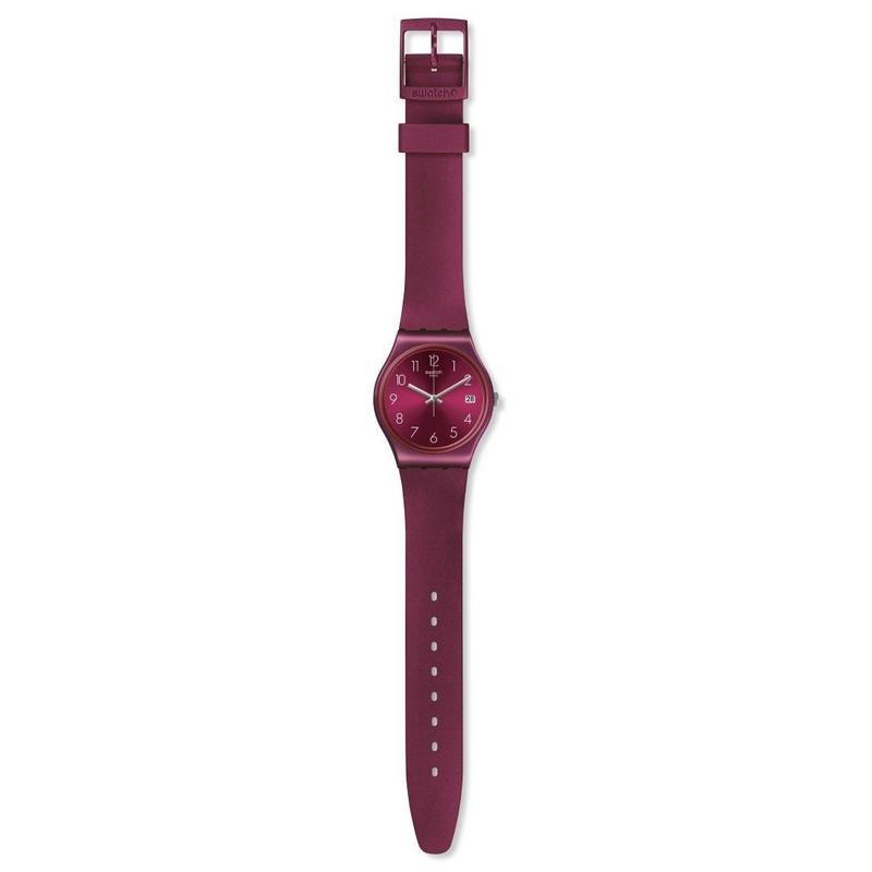 Swatch Redbaya Date Watch