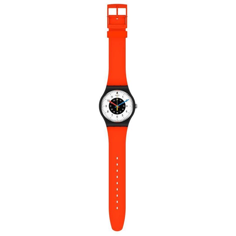 Swatch Rouge & Noir Watch - SO32B401-STD