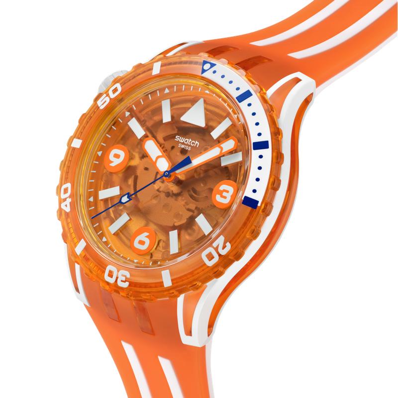 Swatch SCUBAQUA Pacific Sea Nettle Watch - SSCU09O100
