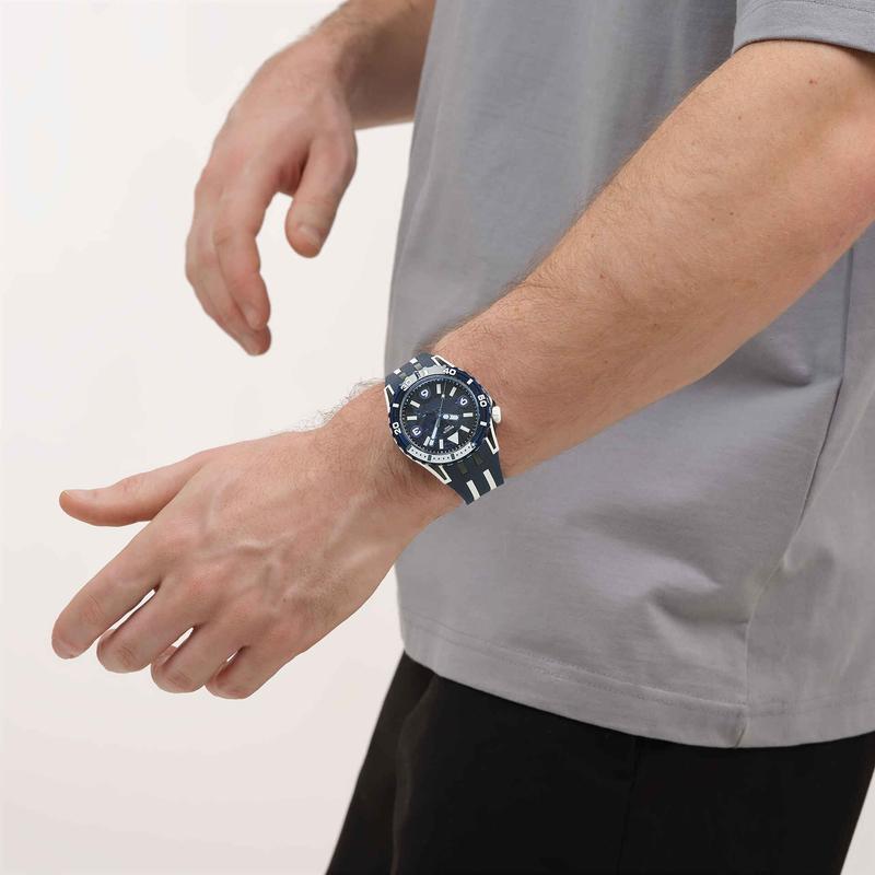 Swatch SCUBAQUA SEA WASP Bioceramic Watch - SSCU09N100