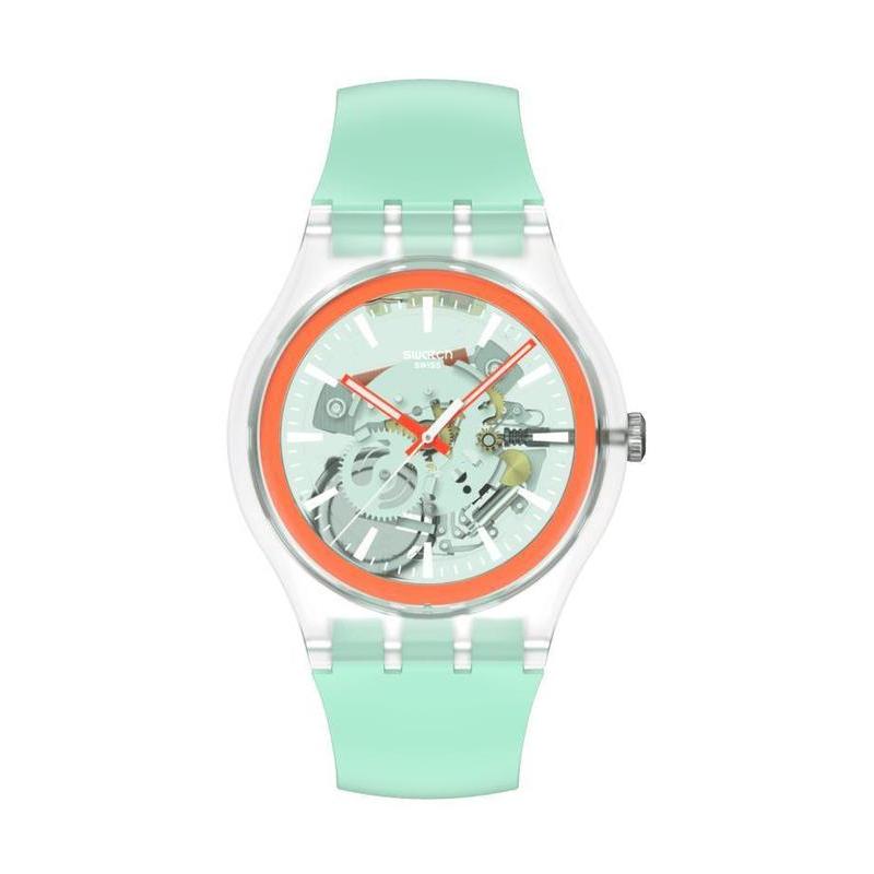 Swatch Sweetly Mint Pay! Watch - SO29K120-6000