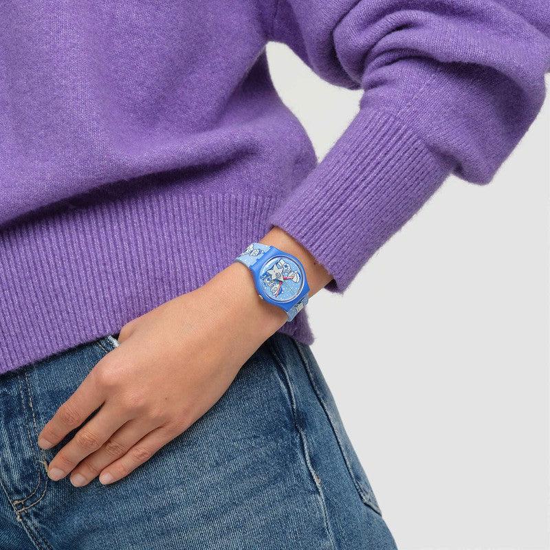 Swatch THE SIMPSONS COLLECTION TIDINGS OF JOY Watch SO28Z126