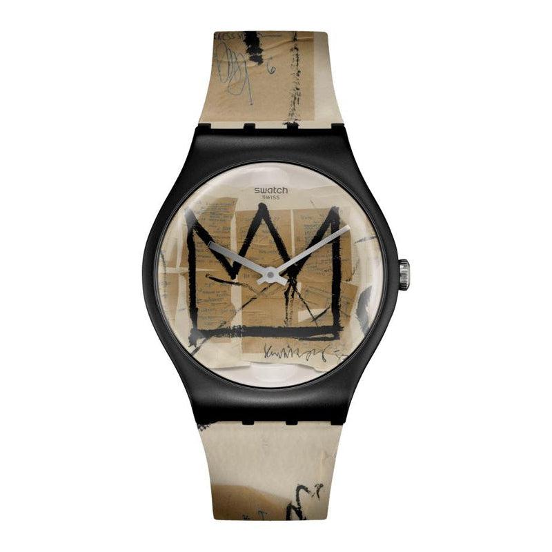 Swatch UNTITLED BY JEAN-MICHEL BASQUIAT Watch SUOZ355