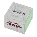 Swatch UP IN SMOKE Watch SB03Z103