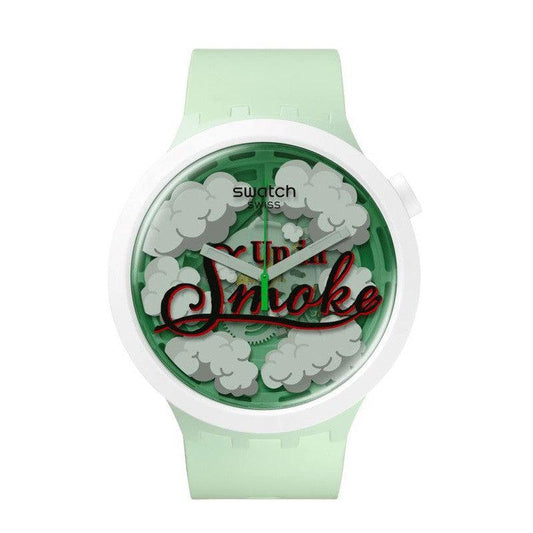 Swatch UP IN SMOKE Watch SB03Z103