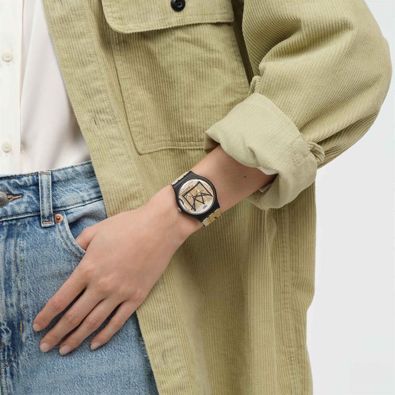 Swatch Untitled by Jean-Michel Basquiat Watch - SUOZ355