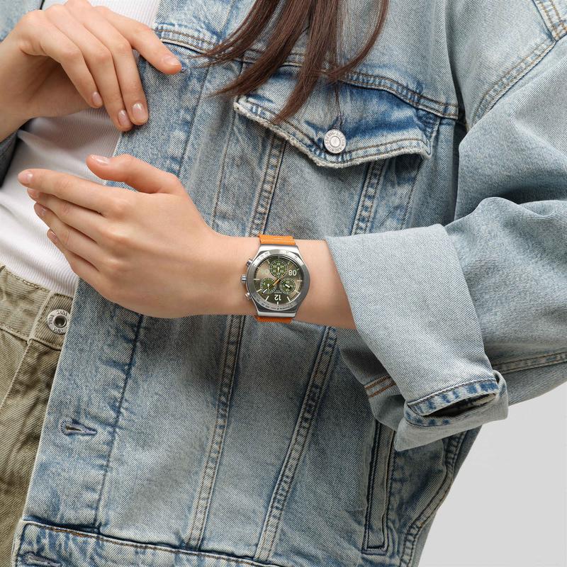 ハッピーパスタイム リッチ 160W Swatch Vacation Time Watch YVS101